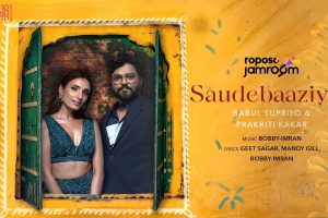 Babul Supriyo revs up with his new musical catchy duet…Saudebazian