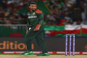 Bangladesh’s skipper Shakib unhappy with teams’ bowlers