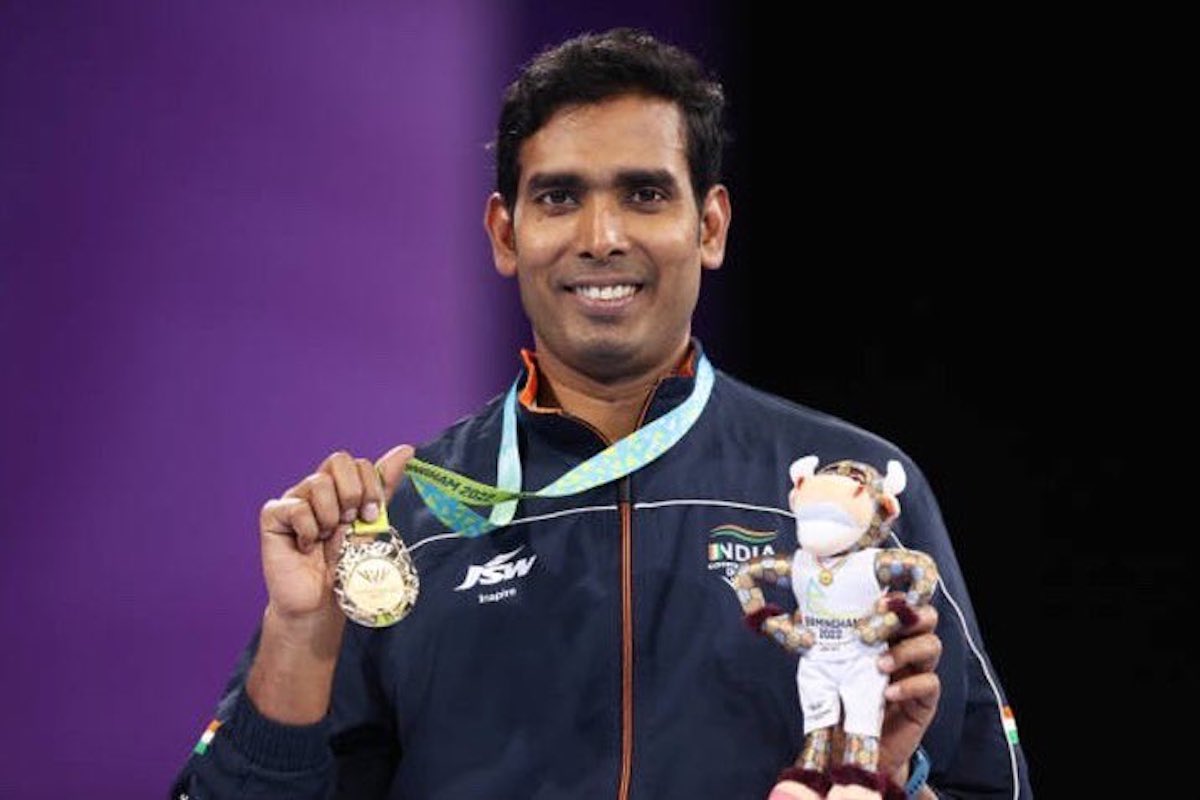 Achanta Sharath Kamal wins gold, Sathiyan clinches bronze in men’s singles table tennis