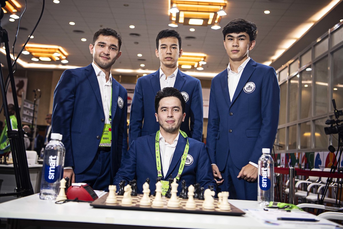 Uzbekistan, Ukraine win gold, India two bronzes at Chess Olympiad