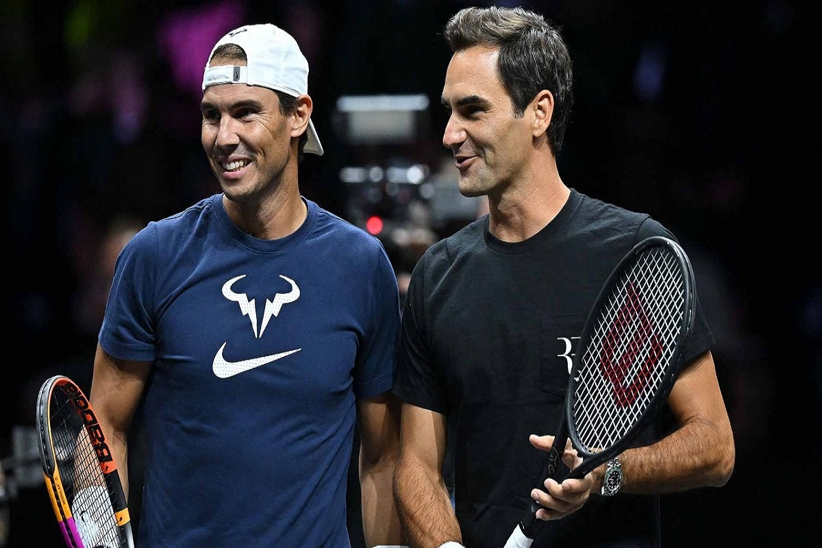 Roger Federer and Rafael Nadal Laver cup