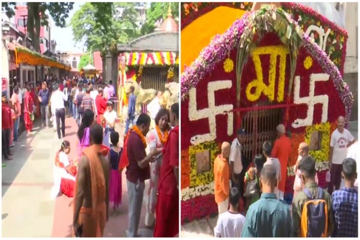Navaratri, Navaratri celebration, Kamakhya Devi Temple, temple, pandal, durga puja, durga pooja, indian festivals