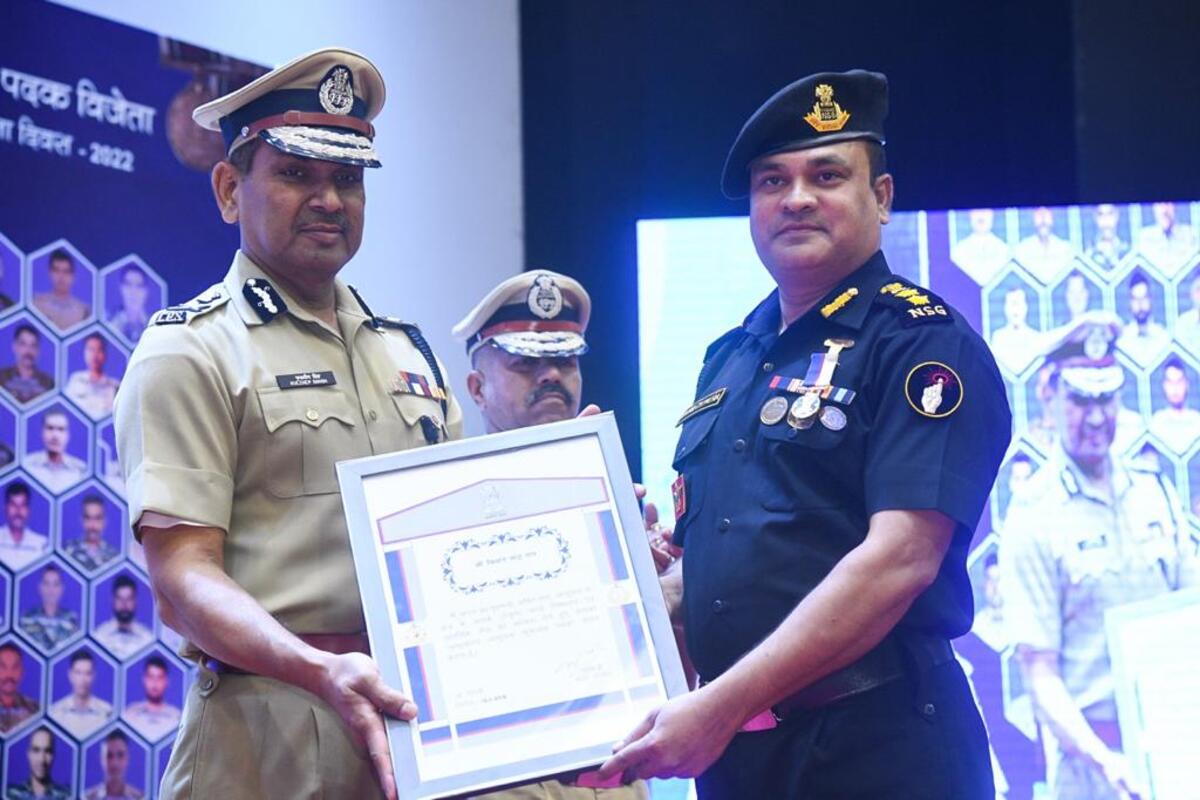 Bravery, brilliance honoured: DG CRPF felicitates excellence
