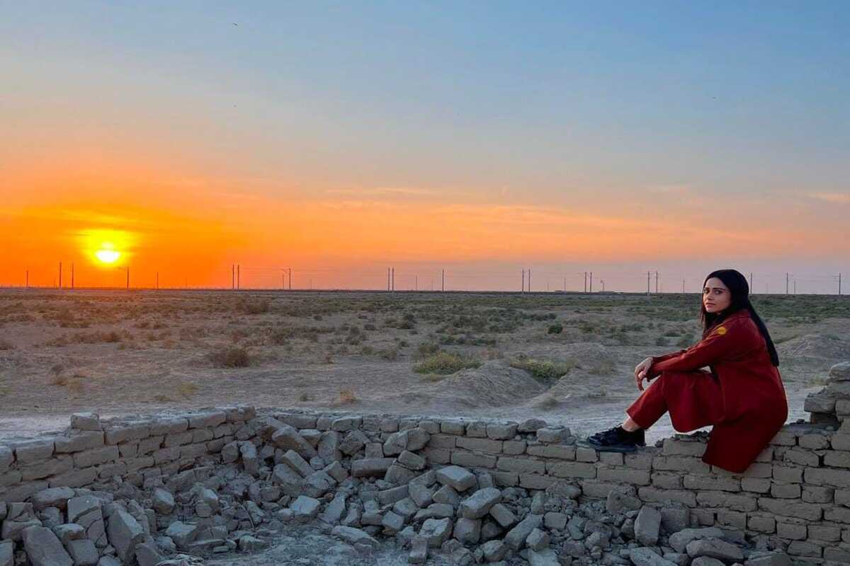 Nushrratt Bharuccha enjoys stunning sunset in Uzbekistan!