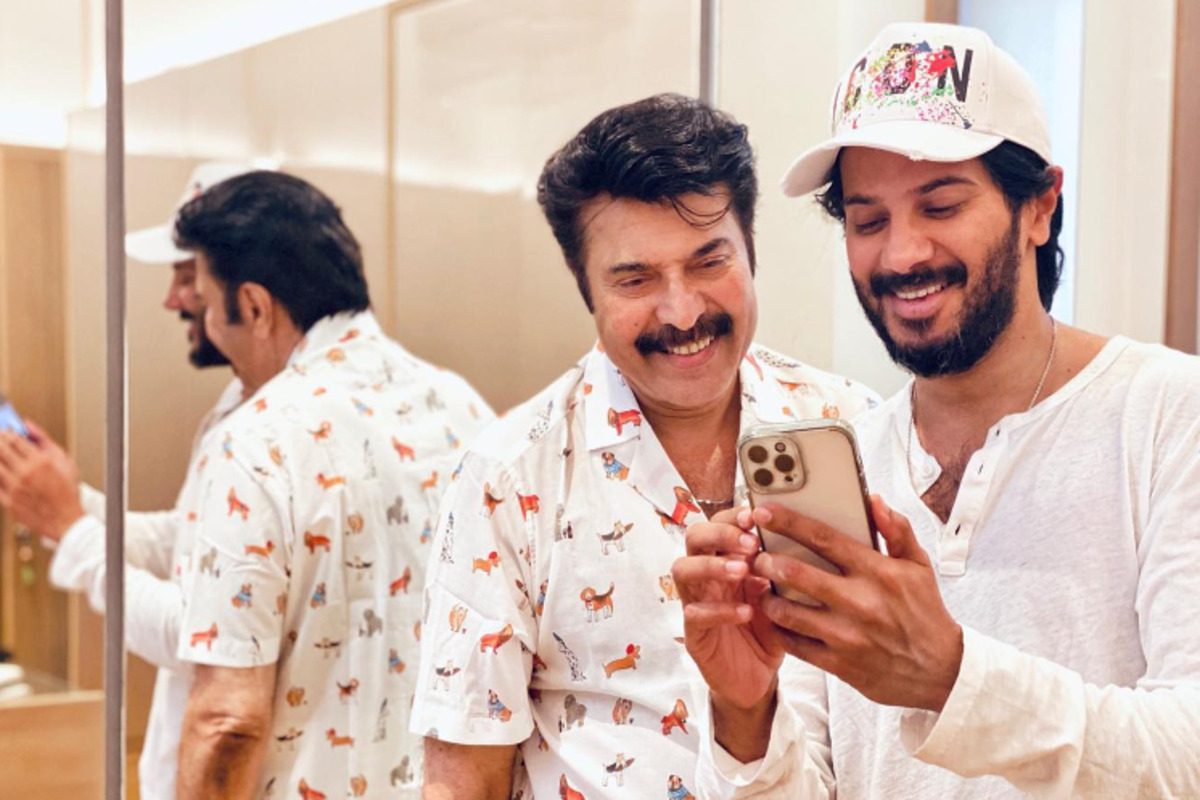 Actor Dulquer Salmaan pens down a heartfelt note for father Mammootty
