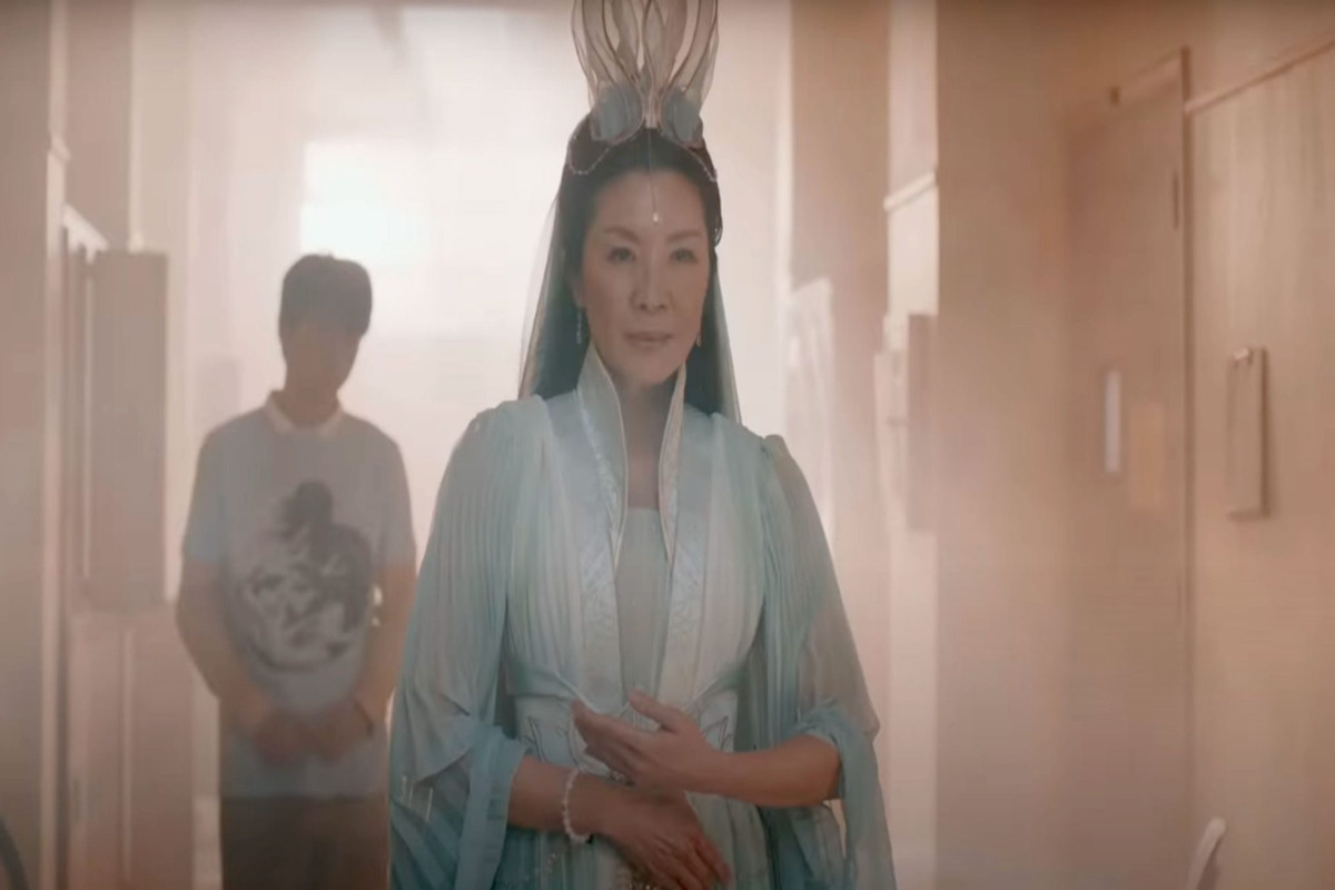 “美国出生的中国人”第一眼：杨紫琼扮演神话中的女神