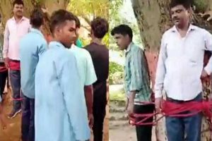 Students tie teachers to a tree, beat them over poor marks in Jharkhand’s Dumka