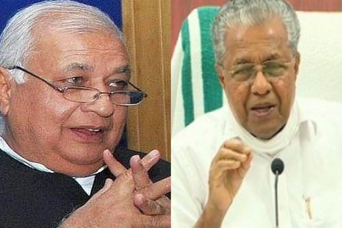 Kerala governor accuses CM of conspiracy to intimidate him