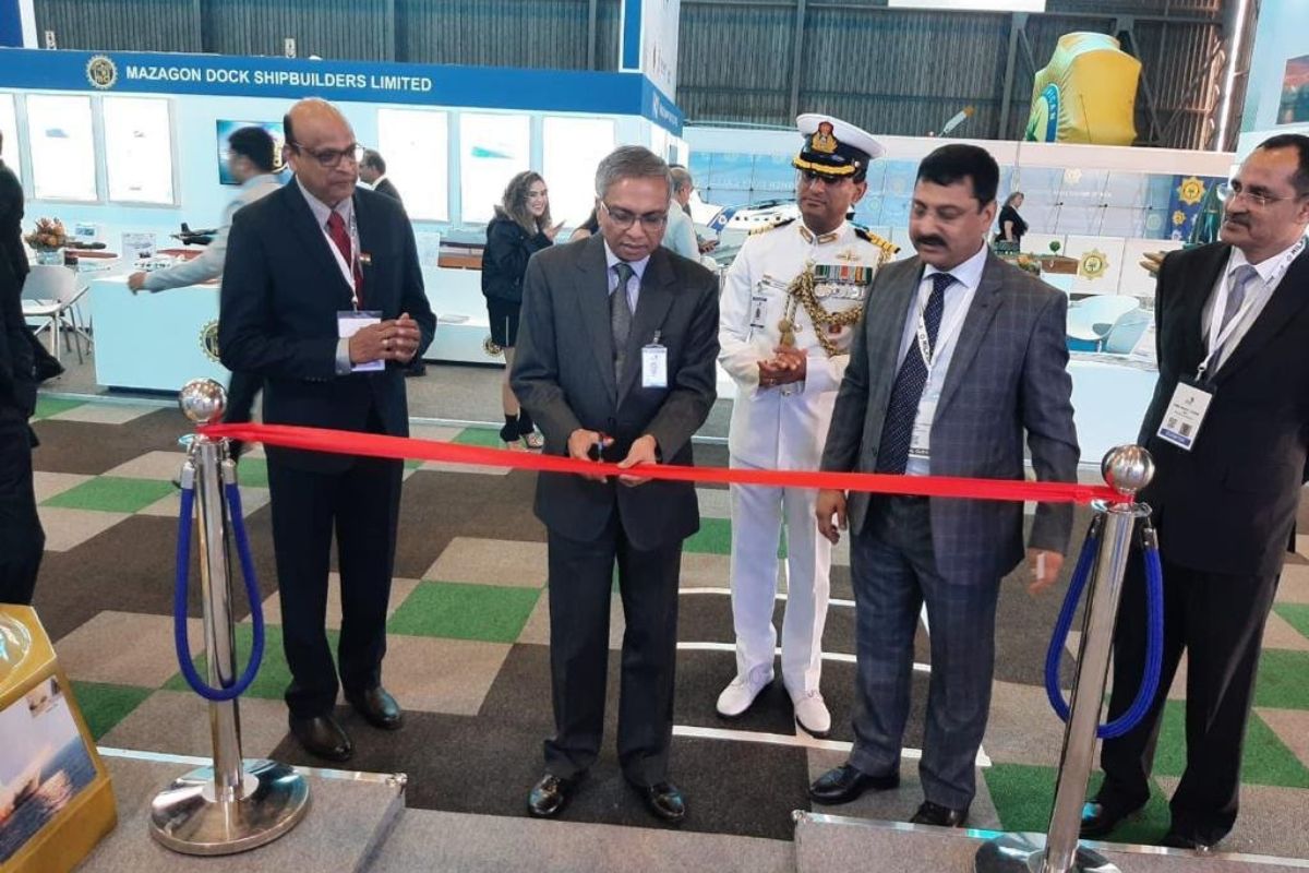 Indian Envoy, South Africa , BrahMos Aerospace corporation ,pavilion, Defence Expo