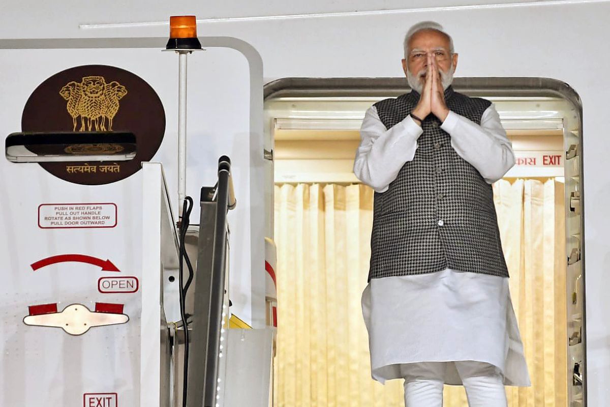 PM Modi arrives in Tokyo to attend former premier Shinzo Abe’s state funeral