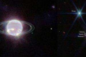 James Webb Space telescope captures striking view of Neptune’s rings
