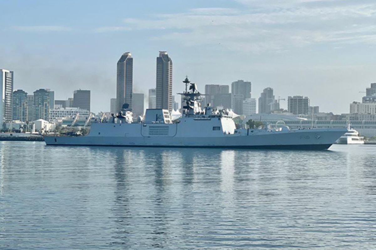 Indian warship INS Satpura departs from Fiji