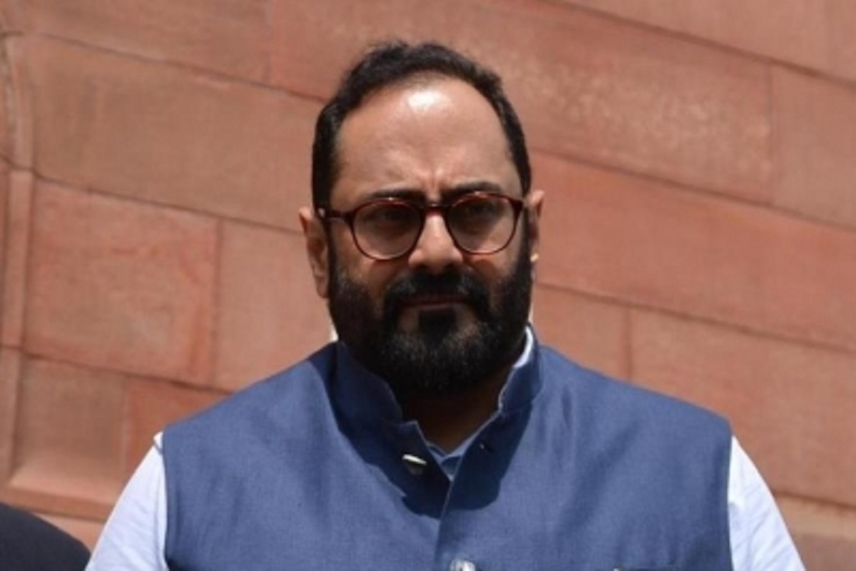 India creating massive AI database to boost startup ecosystem: Rajeev Chandrasekhar