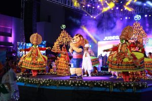 Home Minister Amit Shah unveils mascot of 36th National Games in Ahmedabad