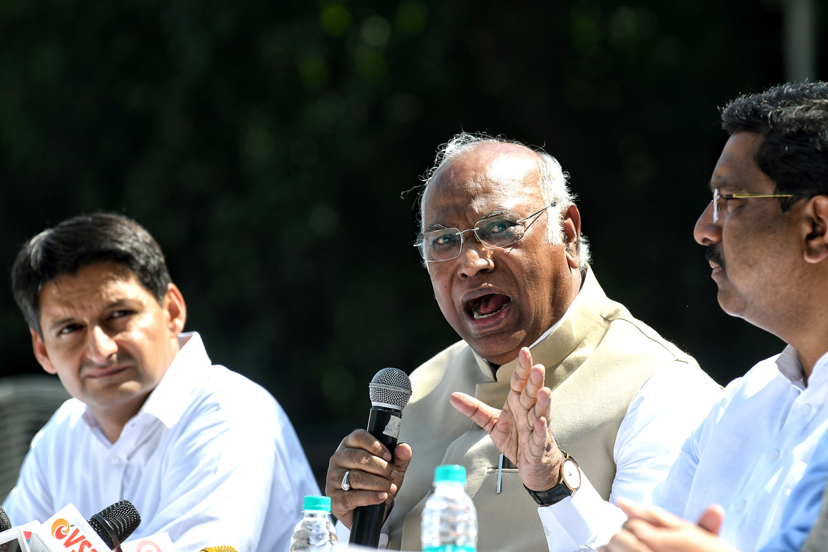 BJP flays Congress chief Kharge for his remarks against PM