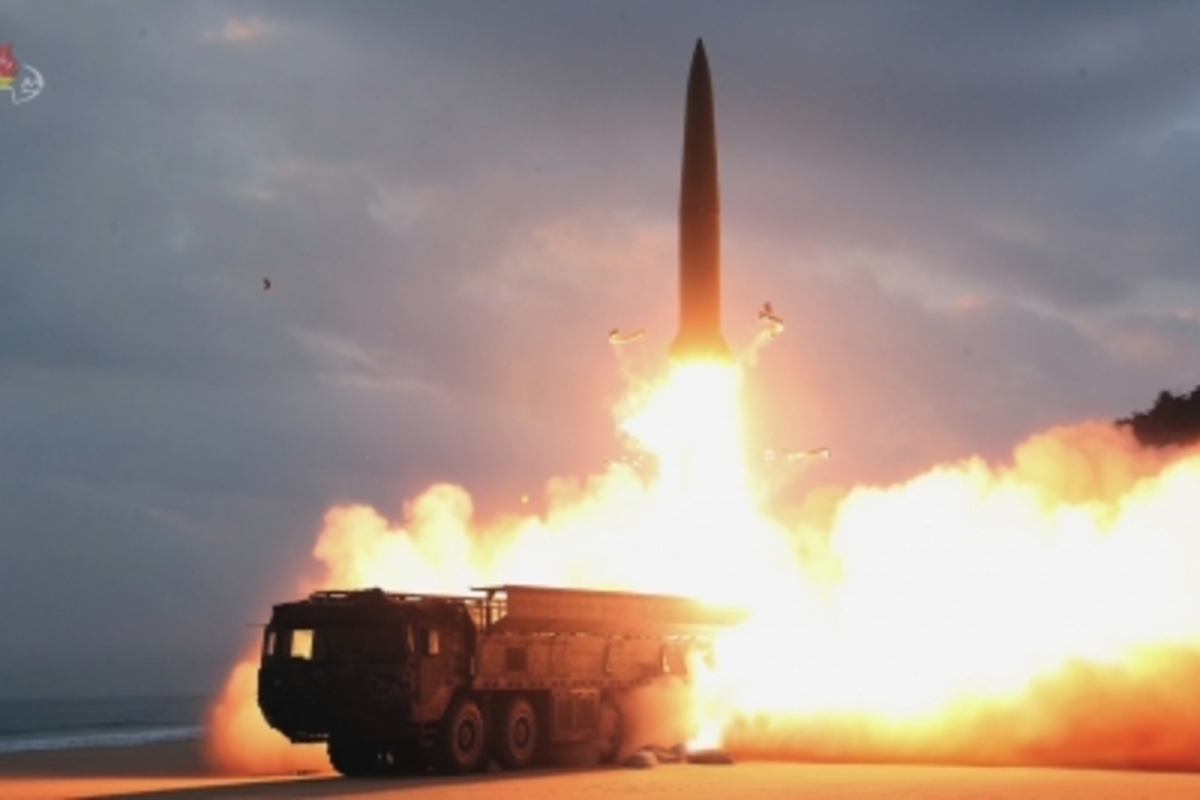 "First-time ever" North Korean missile lands close to South Korean waters: Seoul military