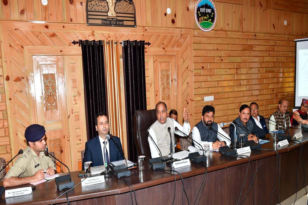 Himachal CM reviews preparedness for PM’s proposed Chamba visit