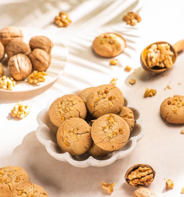 Walnut and Amaranth Nankhatai - Shumaila Chauhan