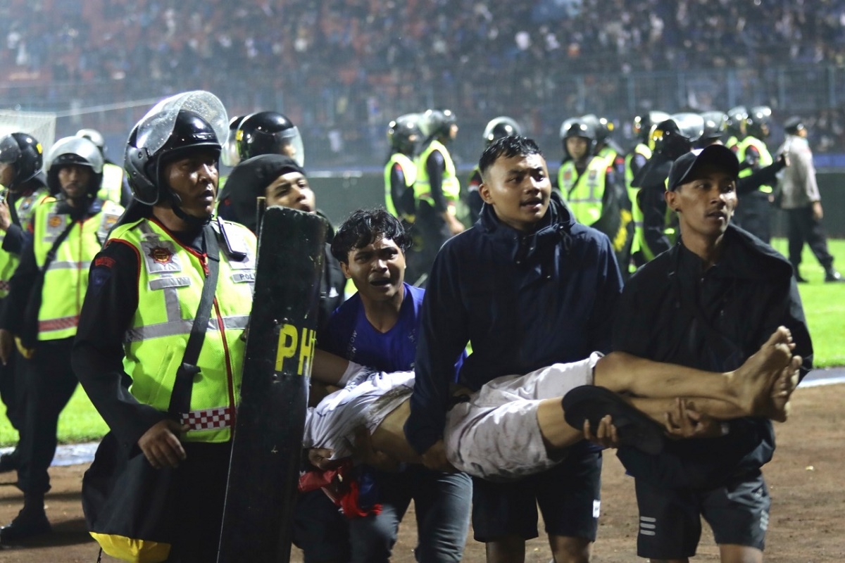 A dark day for Indonesia, at least 174 killed in stadium stampede