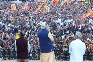 PM Narendra Modi participates in Kullu Dussehra celebrations