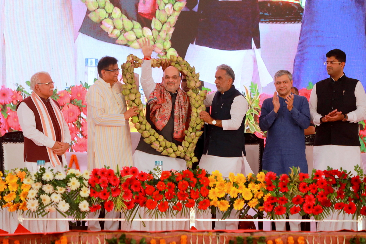 Khattar government has ended corruption and lawlessness: Amit Shah