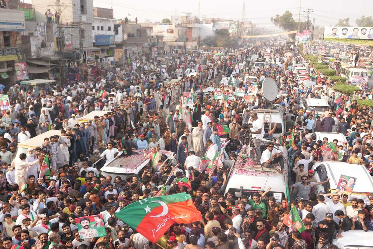 Long march Pakistan