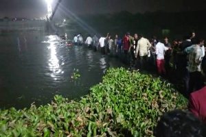Morbi bridge collapse: Gujarat police detains 9 people, FIR registered