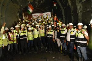 Railways achieves breakthrough of India’s 4th longest tunnel on Kashmir route