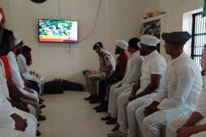IG Prisons, Chandigarh views ‘Mann Ki Baat’ programme with inmates in Model Jail