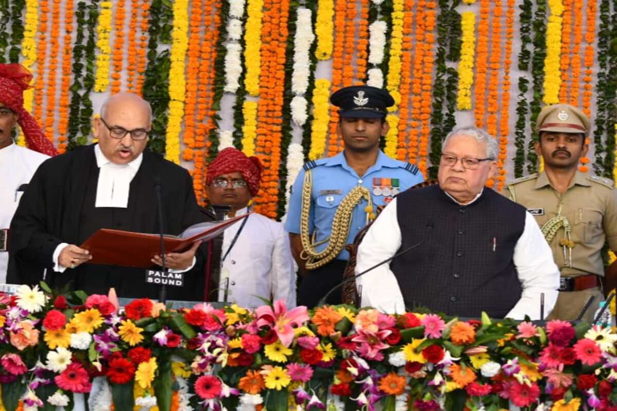 Justice Mithal takes oath as Rajasthan Chief Justice