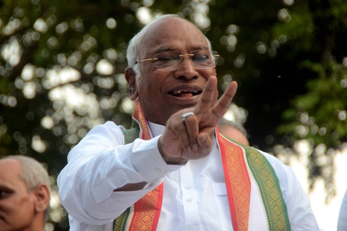 Newly-elected president Kharge vows to live up to the trust of every Congress worker