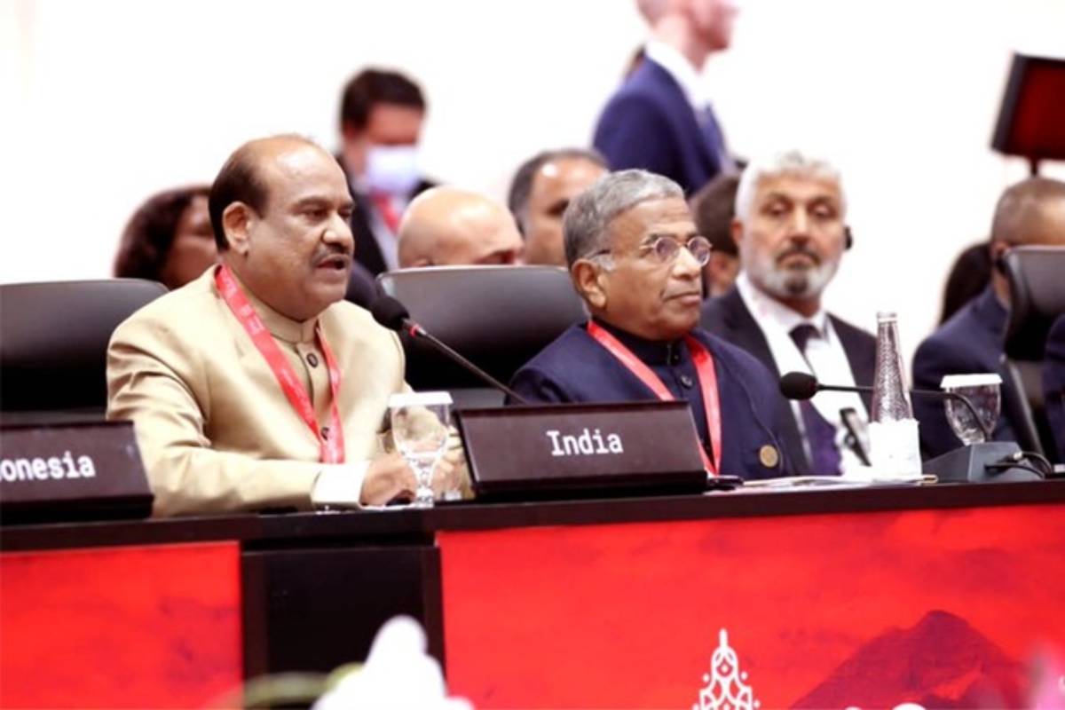 Om Birla reiterated India’s support to a rules-based global order