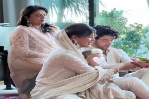 Priyanka Chopra shares glimpse of Diwali pooja with husband Nick Jonas