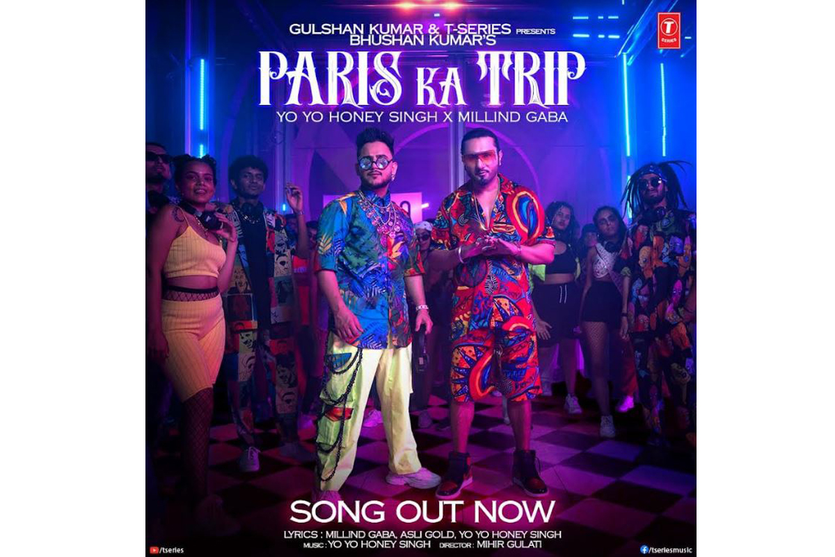 Honey Singh & Millind Gaba comes together for a groovy track ‘Paris Ka Trip’!
