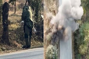 20-kgs IED destroyed by Army on Kashmir’s strategic highway
