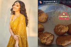 Shraddha Kapoor kickstarts Diwali preparations at her home