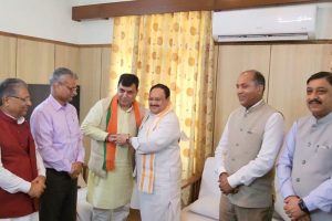 Former three-time Hamirpur MP, Suresh Chandel, joins BJP