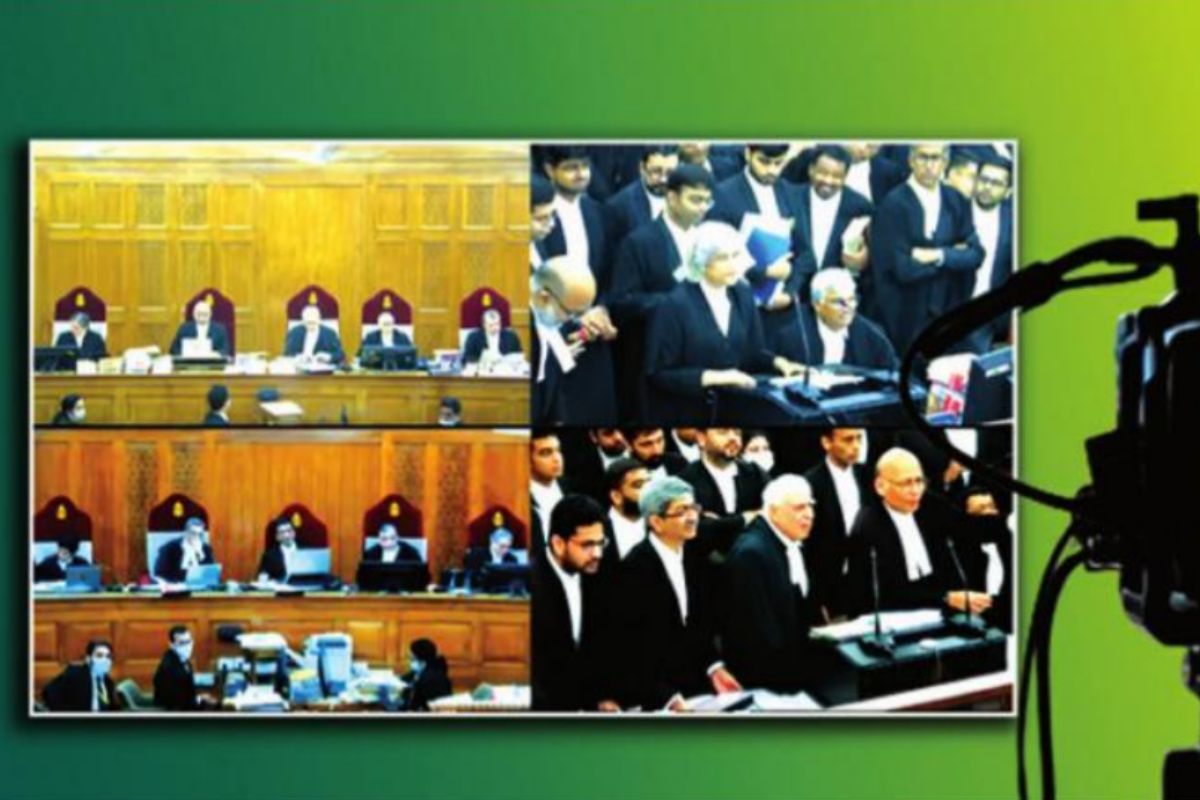 Live streamed proceedings make justice transparent