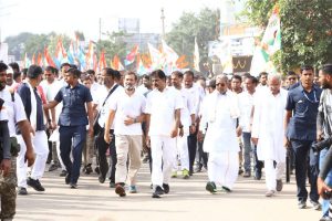 Rahul Gandhi’s Bharat Jodo Yatra continues in Telangana