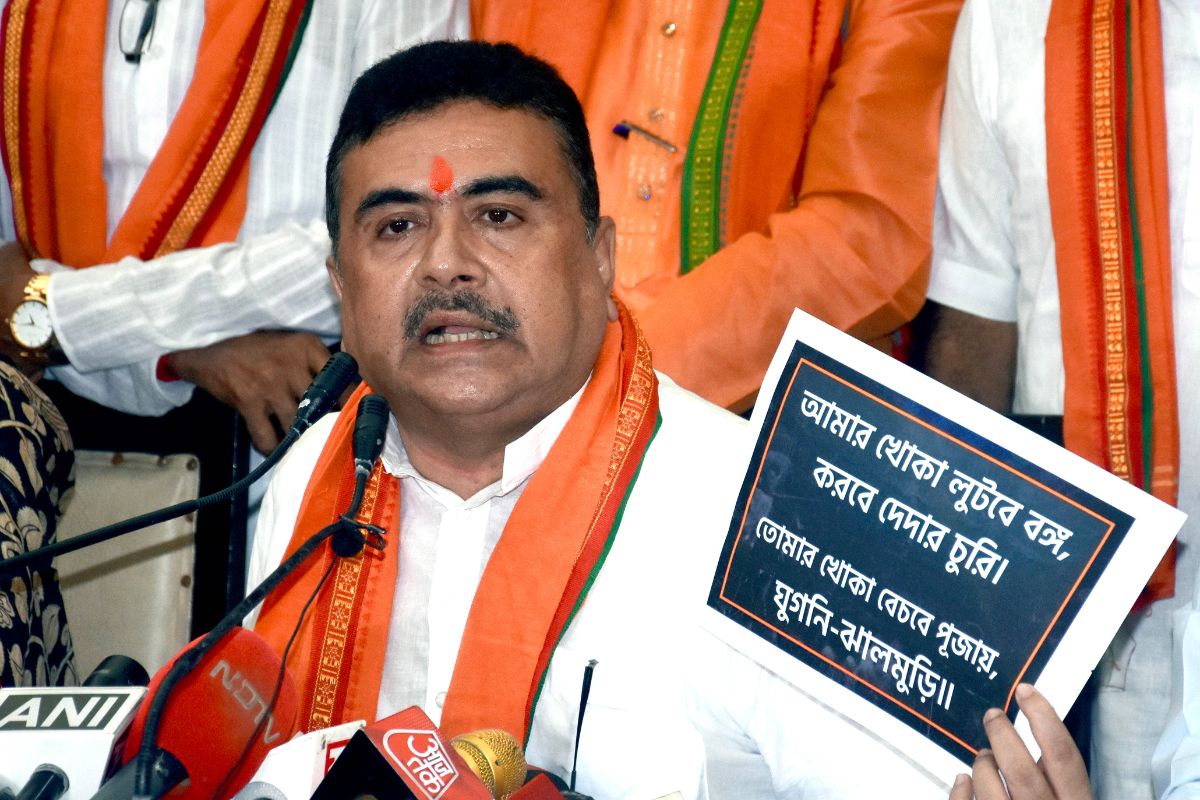 “They want to remove Hindus”: Suvendu Adhikari attacks TMC over Mominpur violence