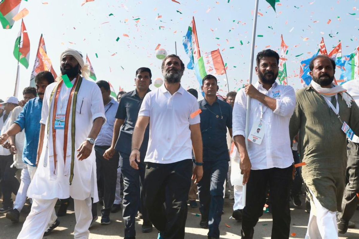 Rahul Gandhi-led Bharat Jodo Yatra resumes from Sohna in Haryana