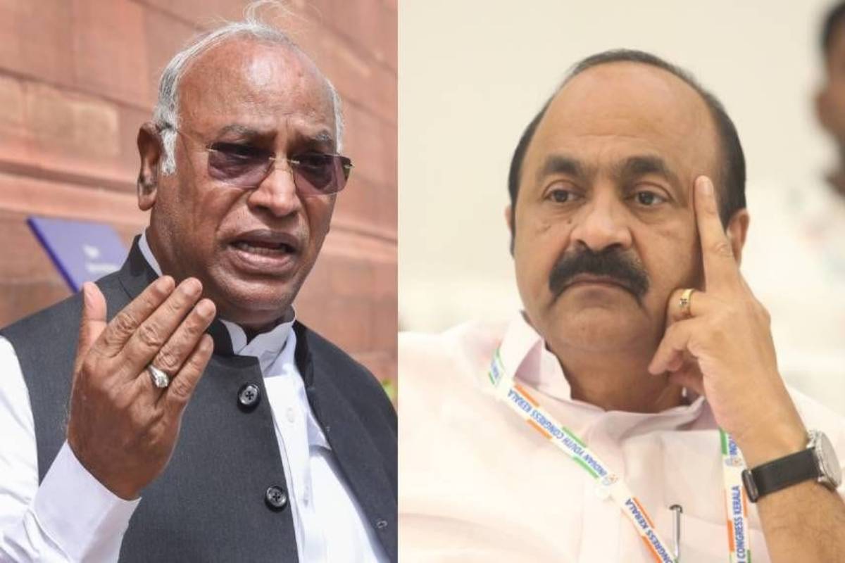 VD Satheesan backs Kharge in Cong president election