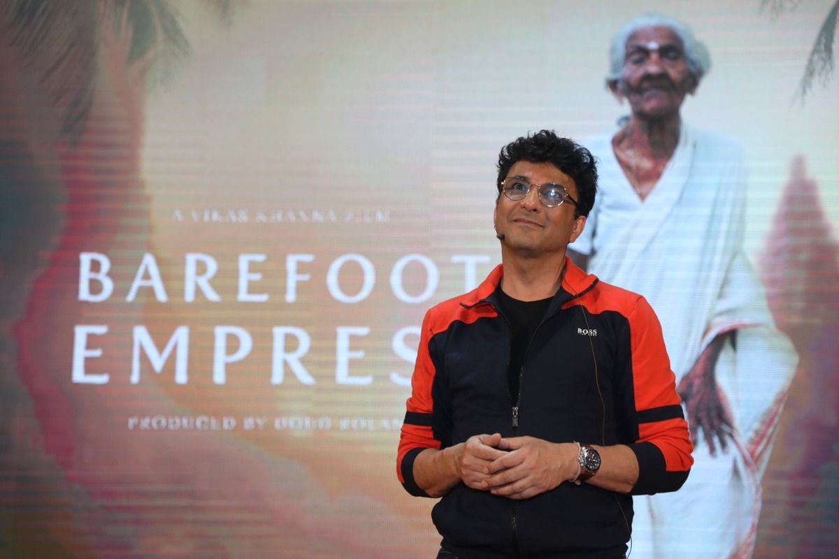 Vikas Khanna shares poster of his documentary ‘Barefoot Empress’