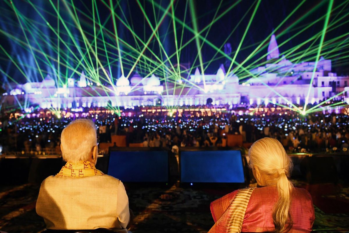 Ayodhya Deepotsav scripts new Guinness World Record by lighting over 15.76 lakh diyas