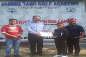 J&K administration promoting golf among school students