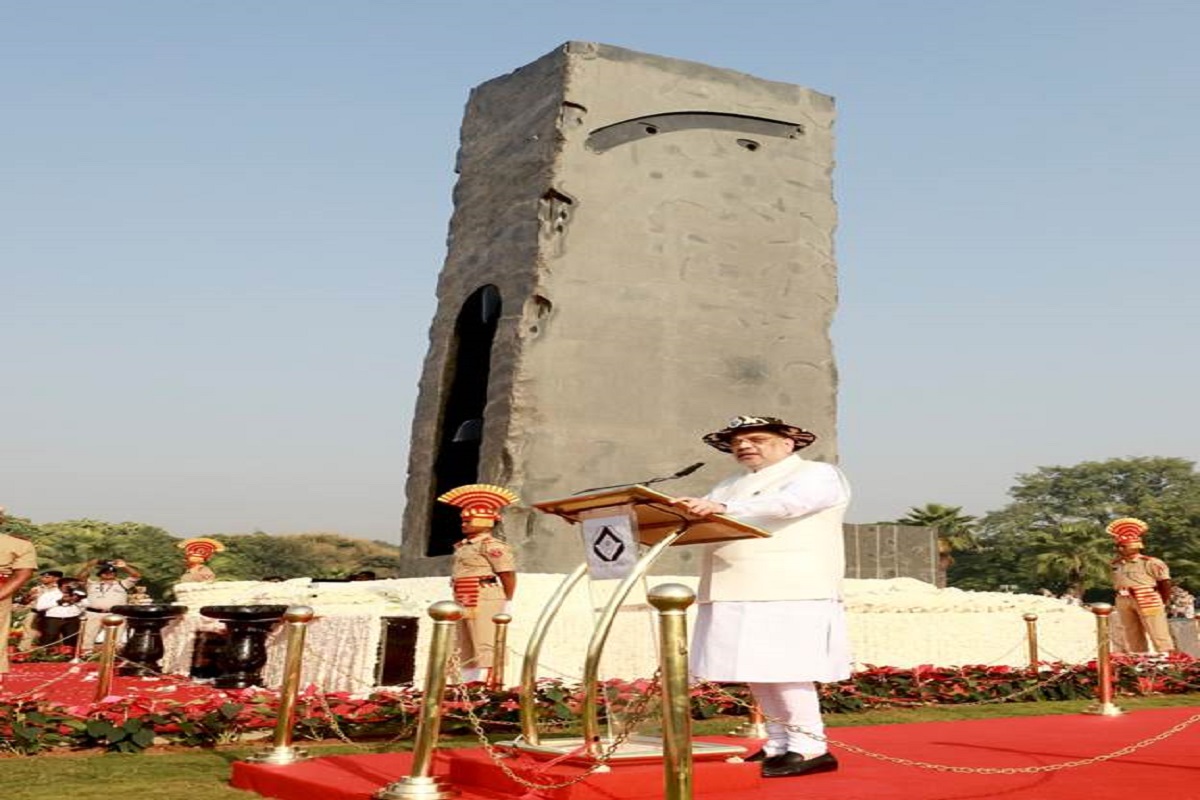 Police Commemoration Day: Amit Shah pays homage to martyred soldiers