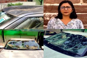 Mentally unstable man detained for vandalising Swati Maliwal’s cars