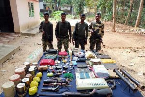 Maoist ammunition dump busted in Odisha-Andhra border