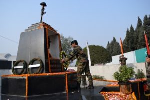 Wreath laying ceremony held in honour of Major Somnath in Srinagar