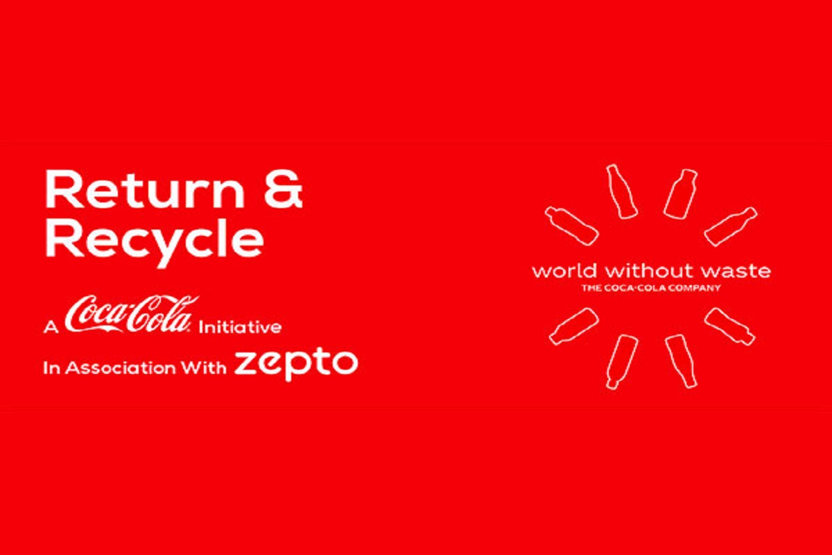 Coca-Cola India partners with Zepto for the collection and recycling of PET Bottles